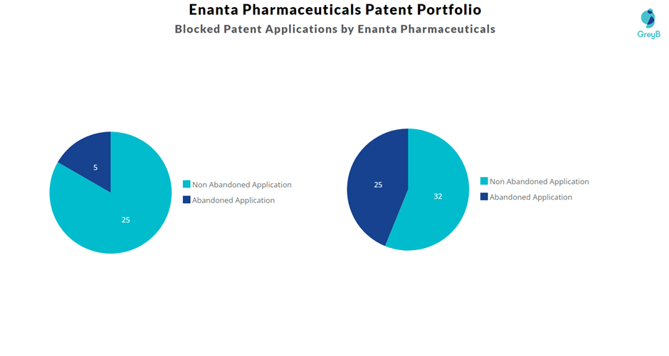 Blocked Patents by Enanta Pharma