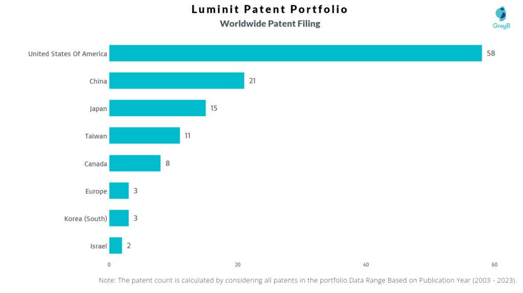 Luminit Worldwide Patent Filing