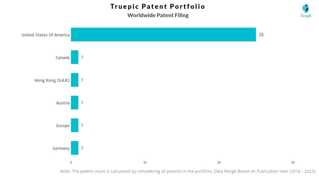 Truepic Worldwide Patent Filing