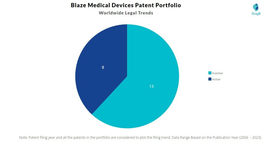 Blaze Medical Devices Patent Portfolio
