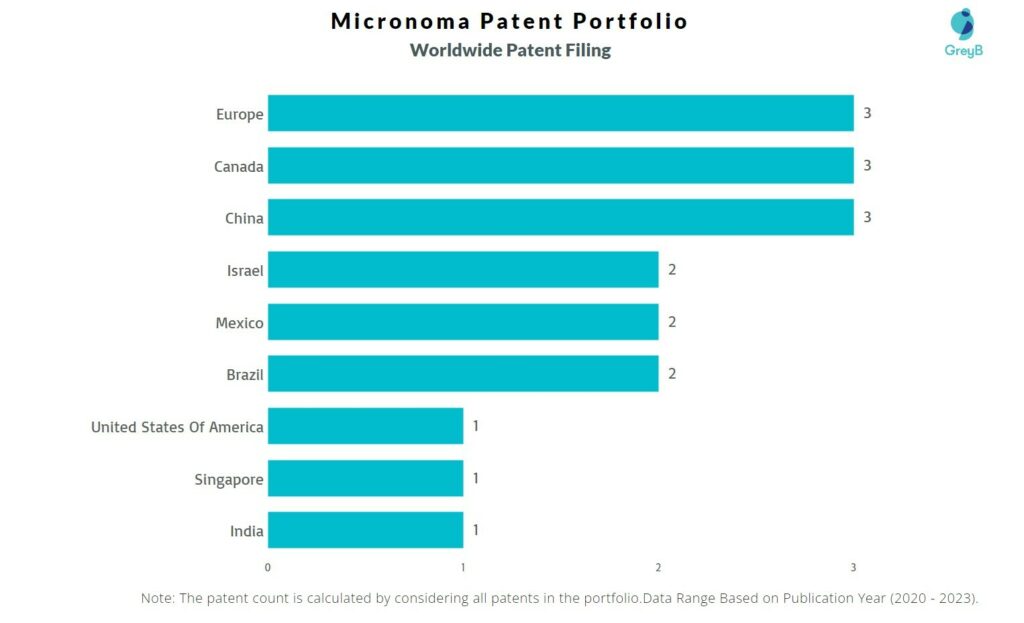 Micronoma Worldwide Patent Filing
