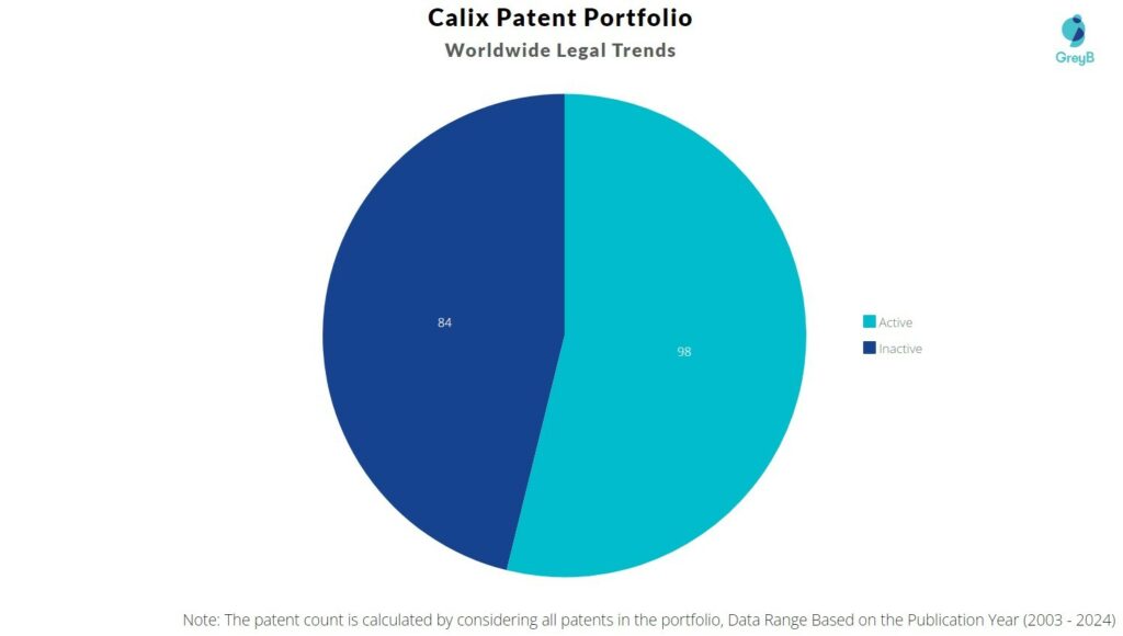 Calix Patent Portfolio