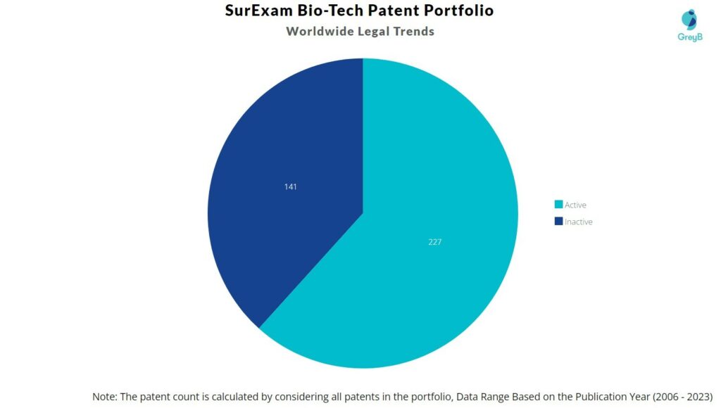 SurExam Patent Portfolio