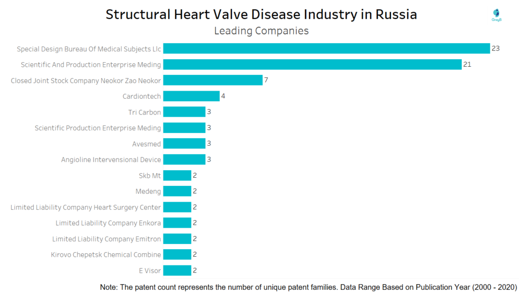 Companies leading the innovations in Heart Valve Space in Russia