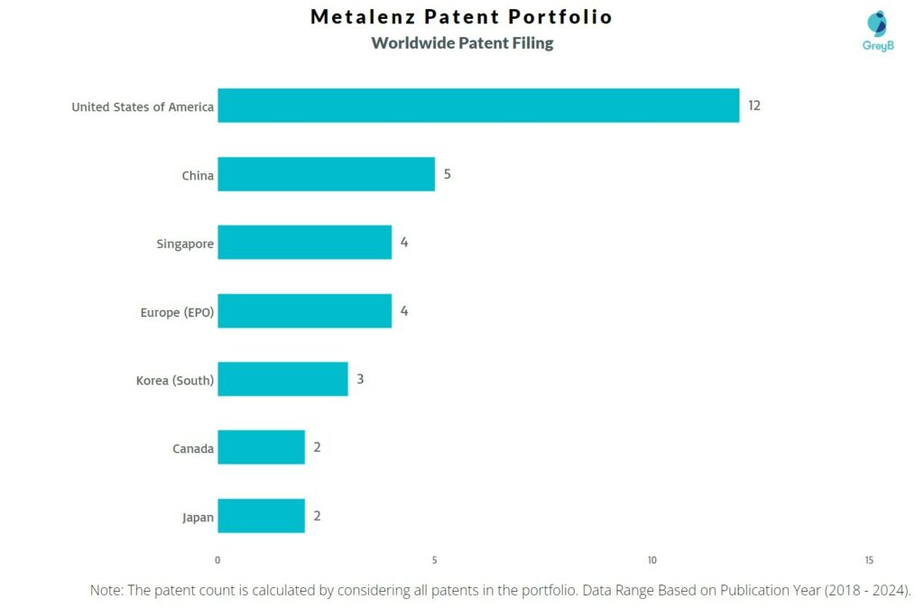 Metalenz Worldwide Patent Filing