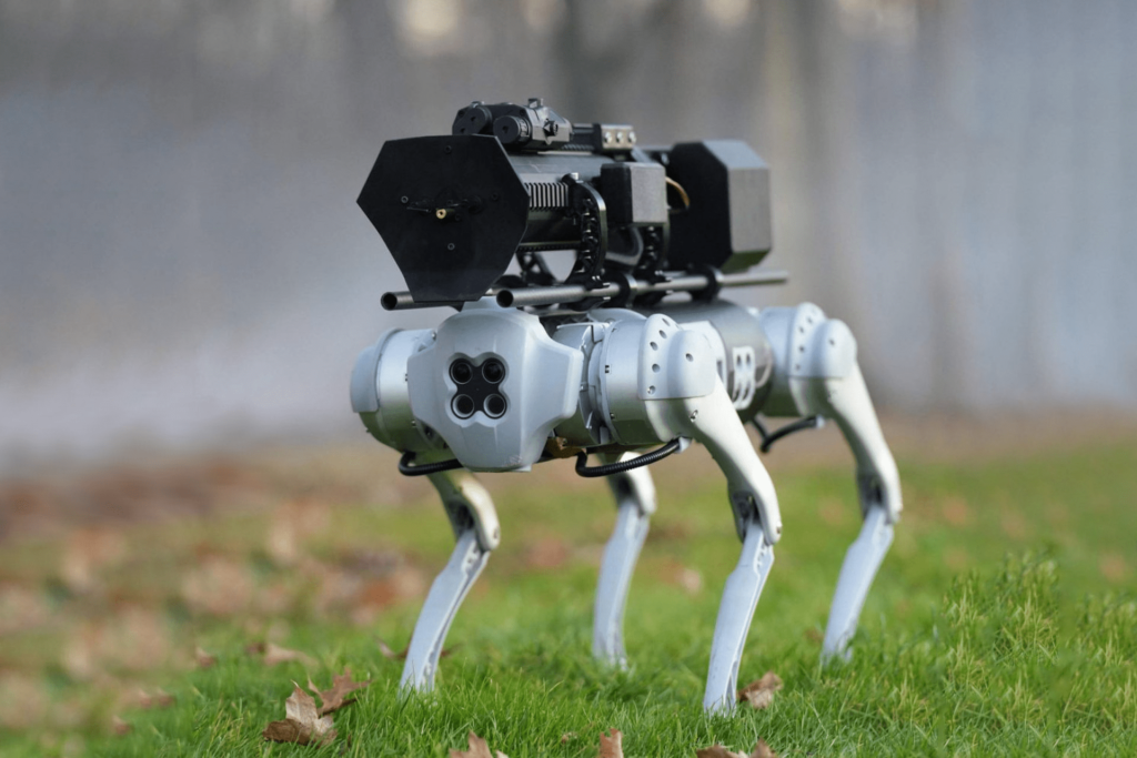 Throwflame Robot Dog