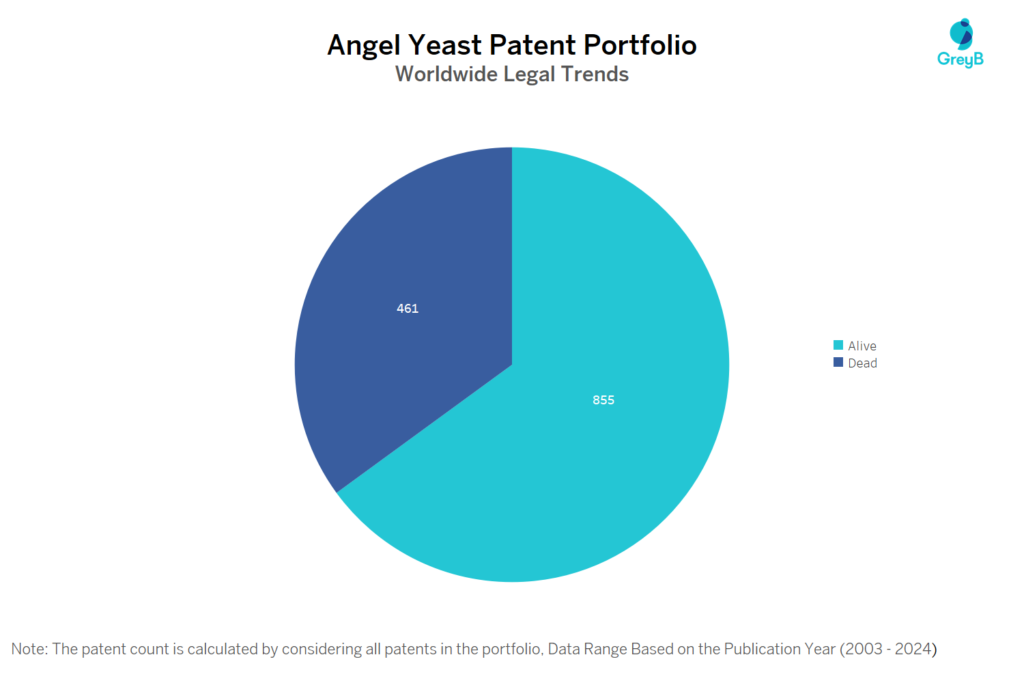 Angel Yeast Patent Portfolio