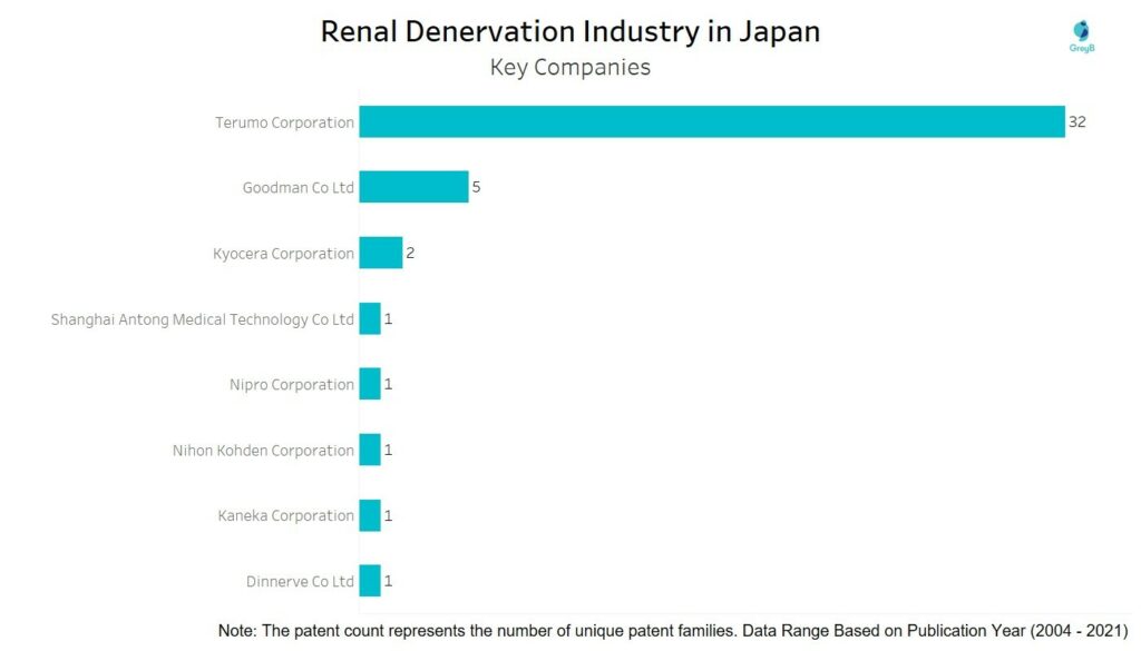 Renal Denervation - Key Companies in Japan