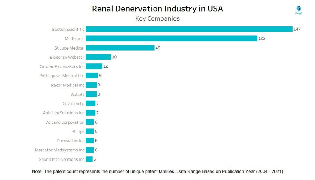 Renal Denervation - Key Companies in USA