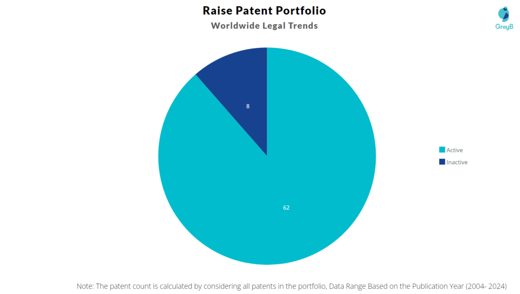 Raise Patent Portfolio