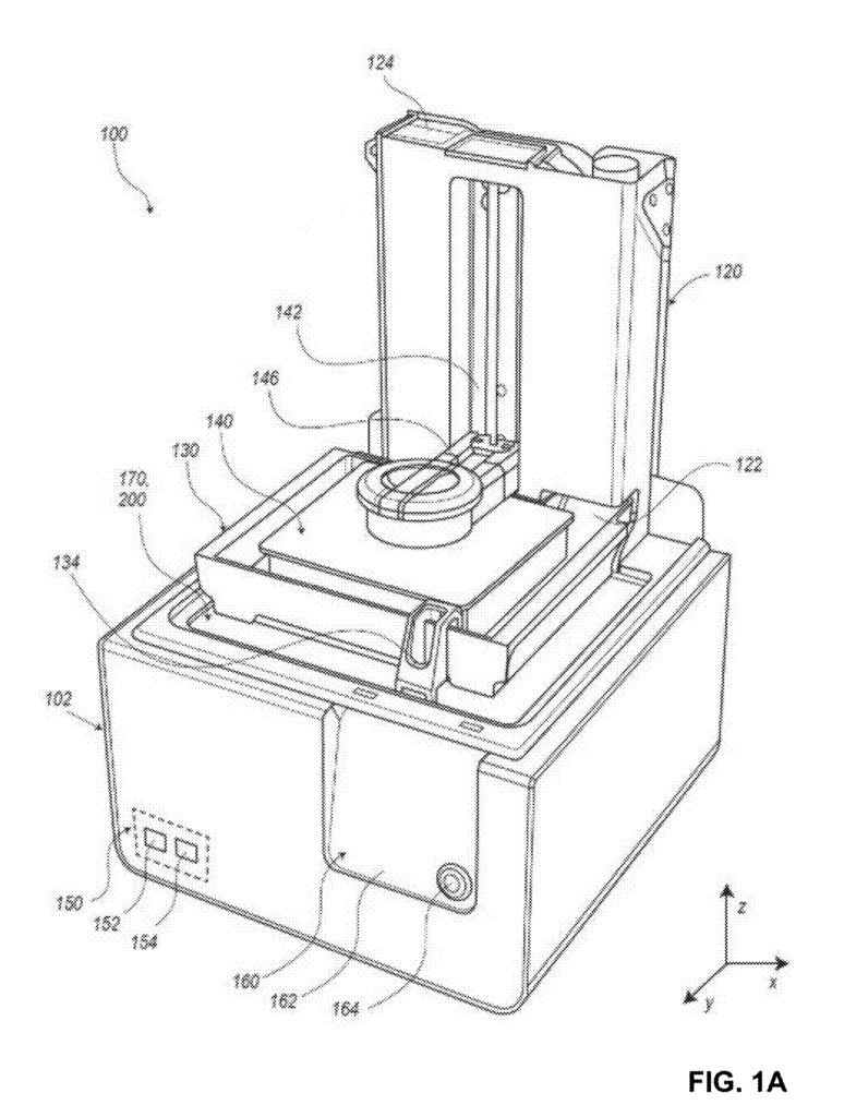 Illustration of Formlabs 3D printer