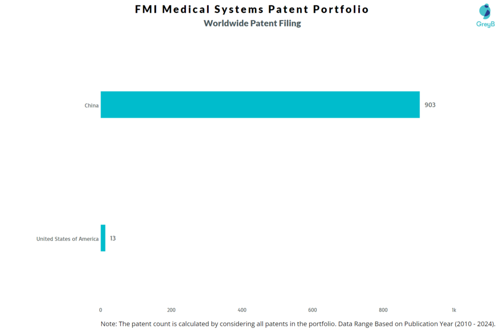 FMI Medical Systems Worldwide Patent Filing